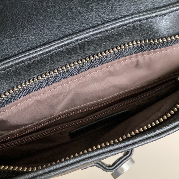 Matt & Nat Silver Hoop Clutch Bag - Picture 7 of 8